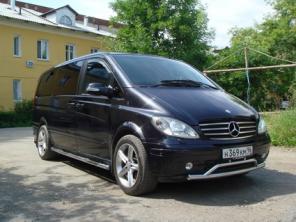 .Аренда с водителем VIP-минивэна Мерседес Виано в Екатеринбурге.